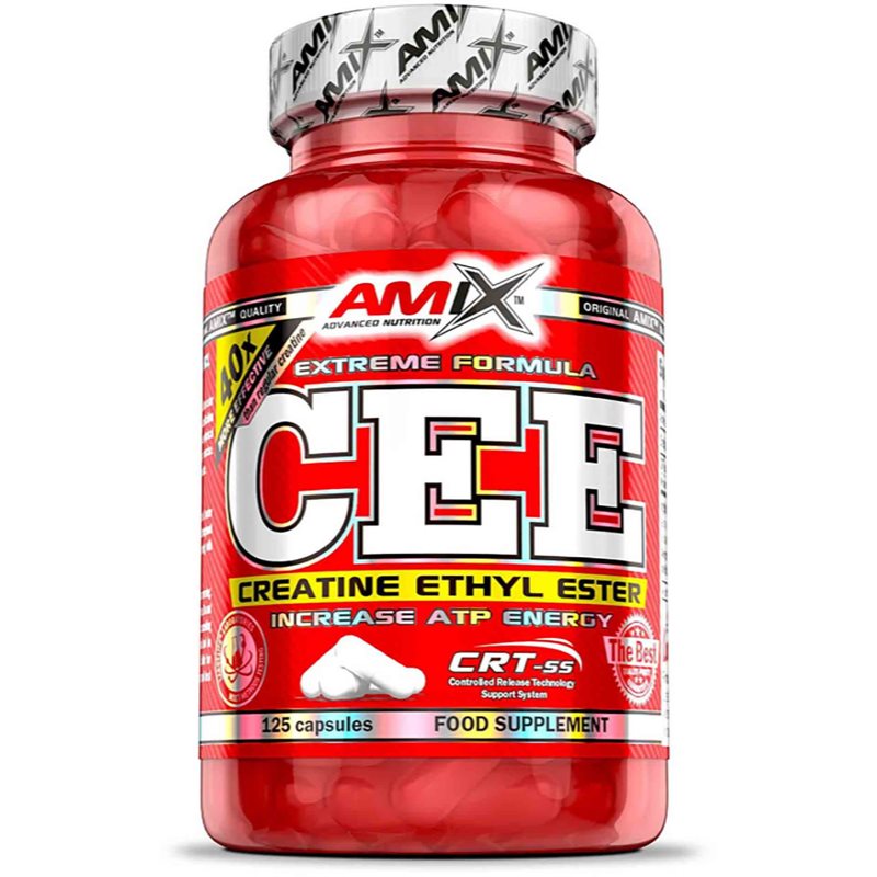 Amix CEE Creatine Ethyl Ester podpora sportovního výkonu 125 cps