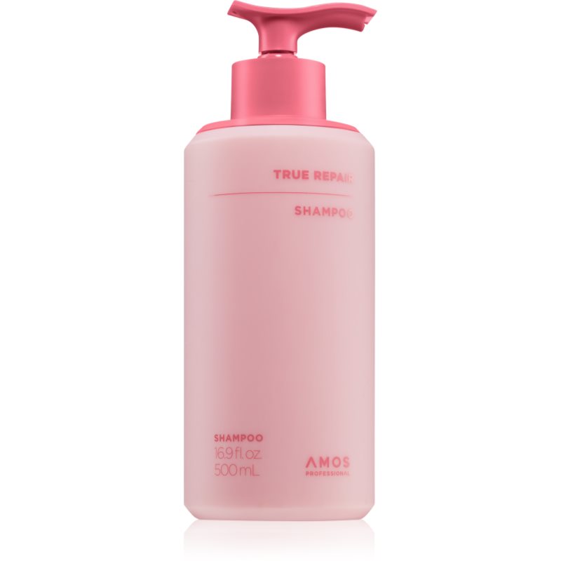AMOS True Repair Shampoo šampon pro uhlazení a obnovu poškozených vlasů 500 ml