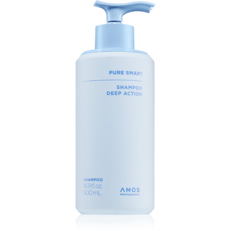 AMOS Pure Smart Shampoo Deep Action hloubkově čisticí šampon proti lupům 500 ml