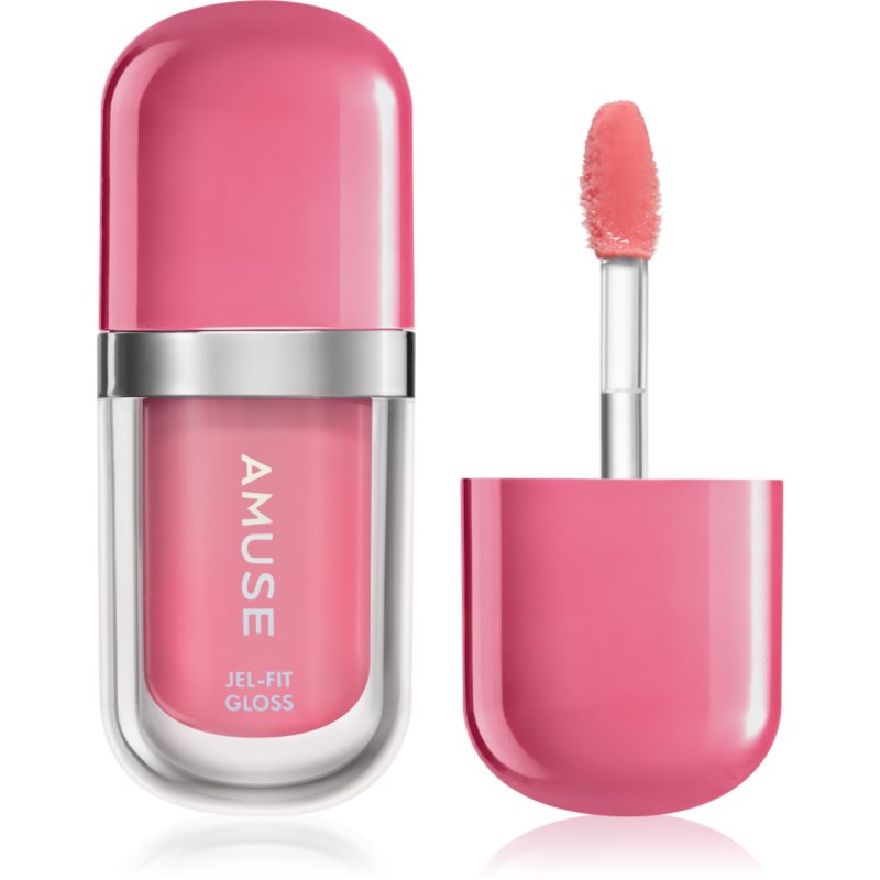 AMUSE Jel-Fit Gloss hydratačný lesk na pery so zväčšujúcim efektom odtieň Spring Rose 3.8 g