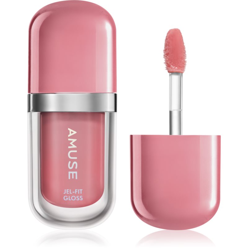 AMUSE Jel-Fit Gloss hydratačný lesk na pery so zväčšujúcim efektom odtieň NuRose 3.8 g
