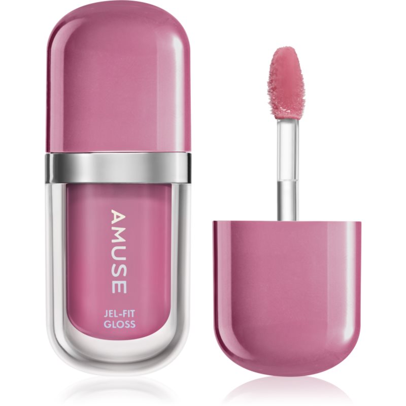 AMUSE Jel-Fit Gloss hydratačný lesk na pery so zväčšujúcim efektom odtieň 04 Bare Girl 3.8 g