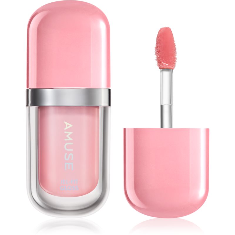 AMUSE Jel-Fit Gloss hydratačný lesk na pery so zväčšujúcim efektom odtieň White Boksoonga 3.8 g