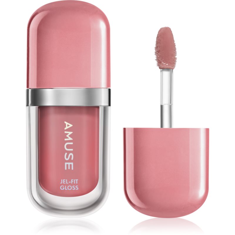 AMUSE Jel-Fit Gloss hydratačný lesk na pery so zväčšujúcim efektom odtieň Pumpkin Pearl 3.8 g