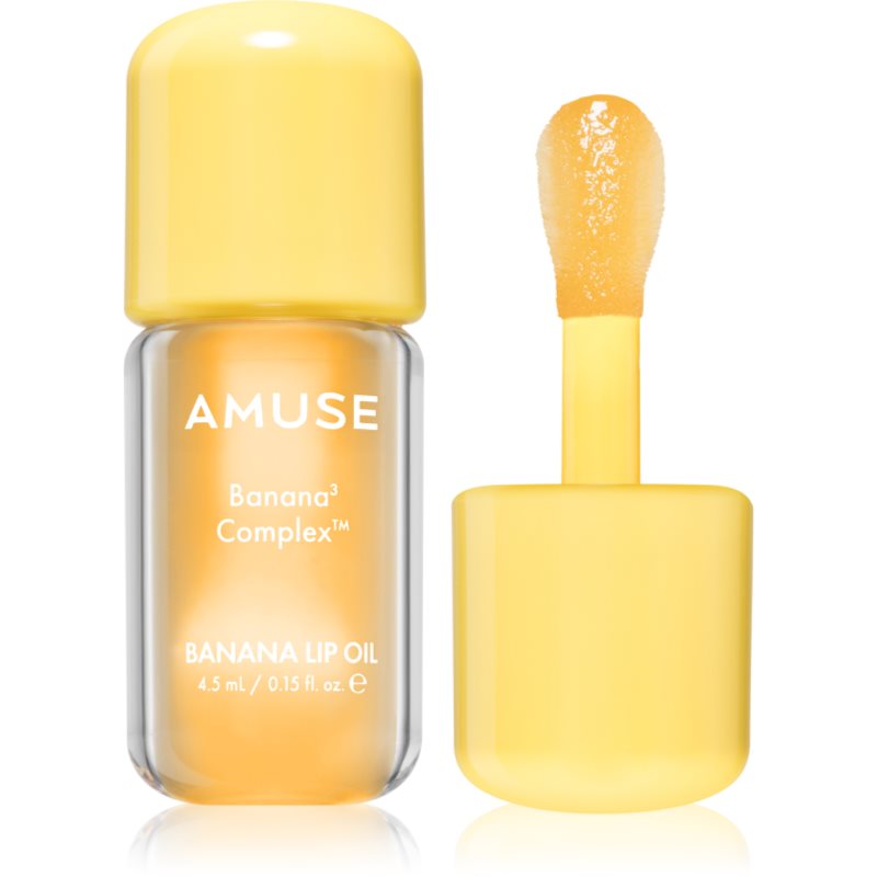AMUSE Banana Lip Oil banánový olej na pery odtieň 03 Manuca Honey 4.5 ml
