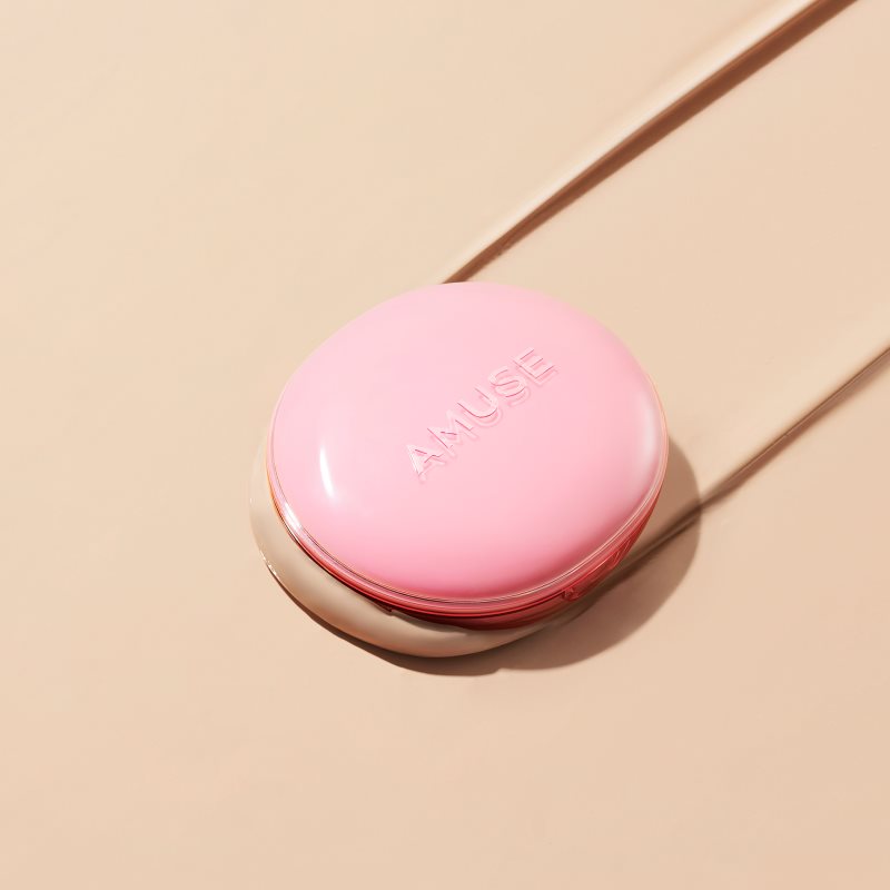AMUSE Dew Power Vegan Cushion dlhotrvajúci make-up v hubke pre rozjasnenie a vyhladenie pleti odtieň 1.5 Natural 15 g (obrázok 3)
