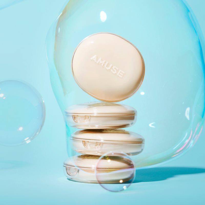 AMUSE Dew Jelly Master Cushion dlhotrvajúci make-up v hubke so strednou UV ochranou odtieň 1.5 Natural 15 g (obrázok 3)