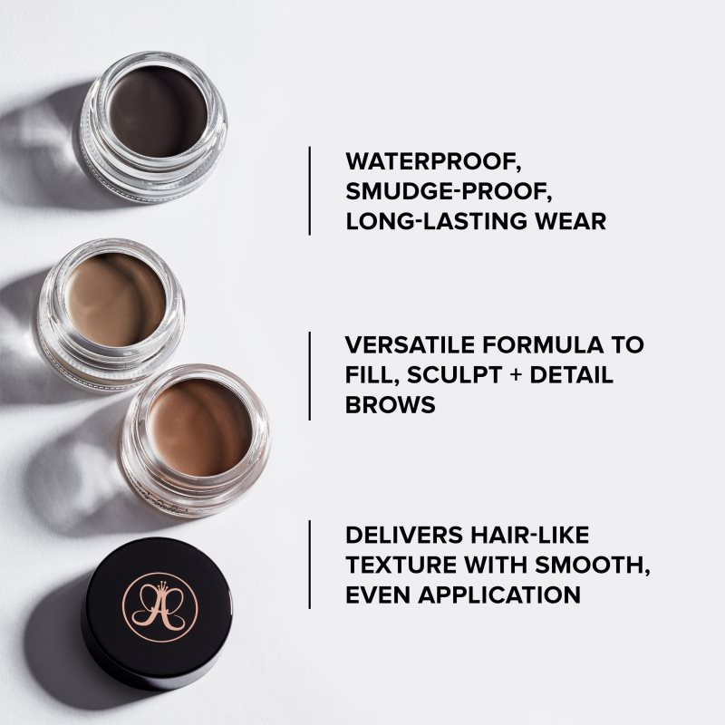 Anastasia Beverly Hills DIPBROW Pomade pomáda na obočie odtieň Dark Brown 4 g