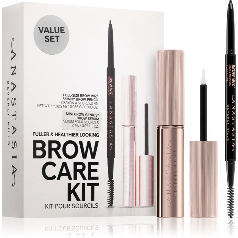 Anastasia Beverly Hills Brow Care Kit Augenbrauen-Set Dark Brown Farbton