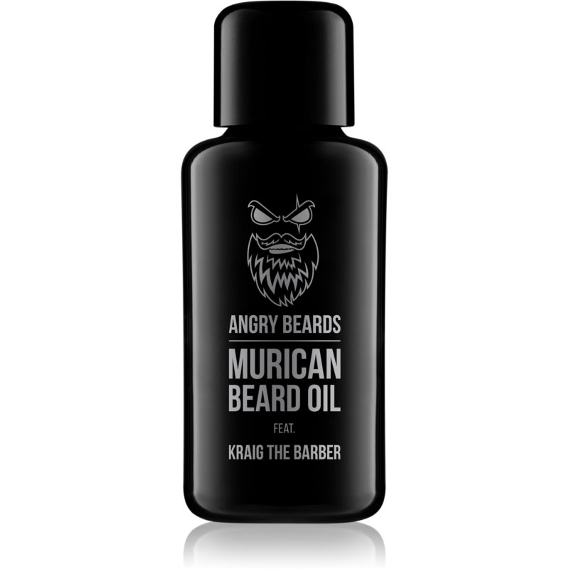 Angry Beards Murican feat. Kraig Casabier olej na vousy s vitamíny 30 ml