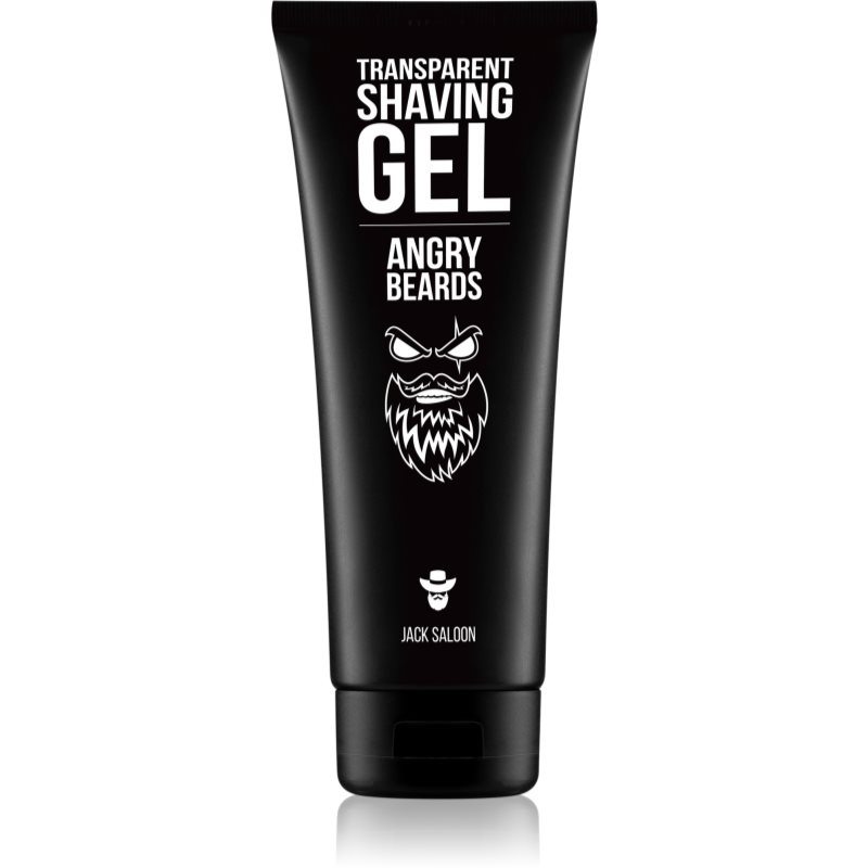 Angry Beards Jack Saloon Shave Gel borotválkozási gél 250 ml