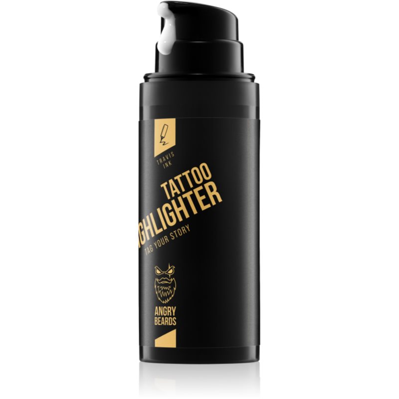 Angry Beards Travis Ink Tattoo Highlighter Pflegecreme für tättowierte Stellen 50 ml