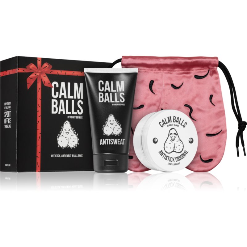 Angry Beards Calm Balls gift set for men
