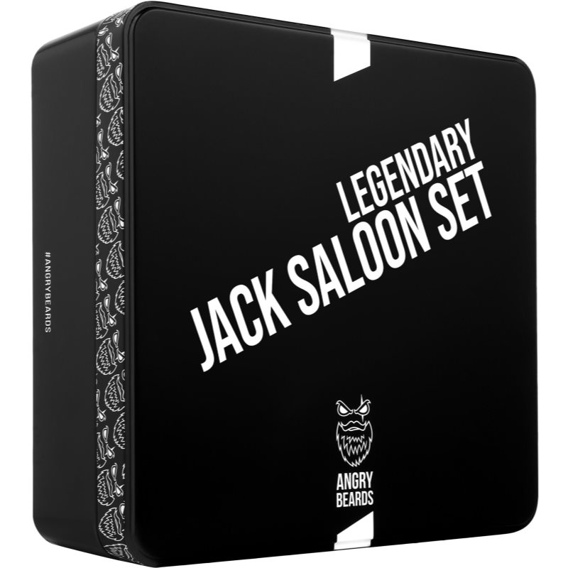 Angry Beards Legendary Jask Saloon Set Gift Set For Men