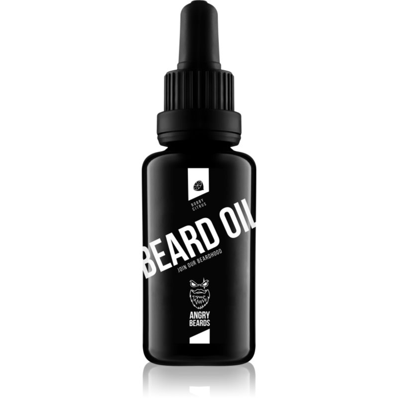 Angry Beards Bobby Citrus Beard Oil Bartöl 30 ml