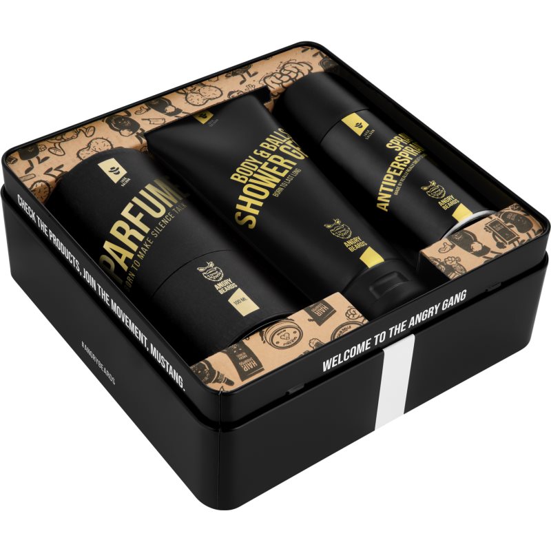 Thumbnail - Angry Beards Fakin Legendary Jack Saloon Set Geschenkset für Herren