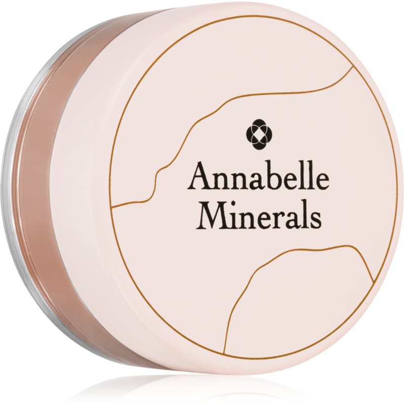 Annabelle Minerals Luminous Mineral Blush Rdečilo za posvetlitev odtenek Peach Glow 4 g