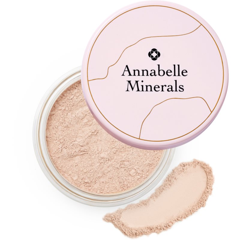 Annabelle Minerals Radiant Mineral Foundation Mineral Powder Foundation With A Brightening Effect Shade Pure Fair 4 G