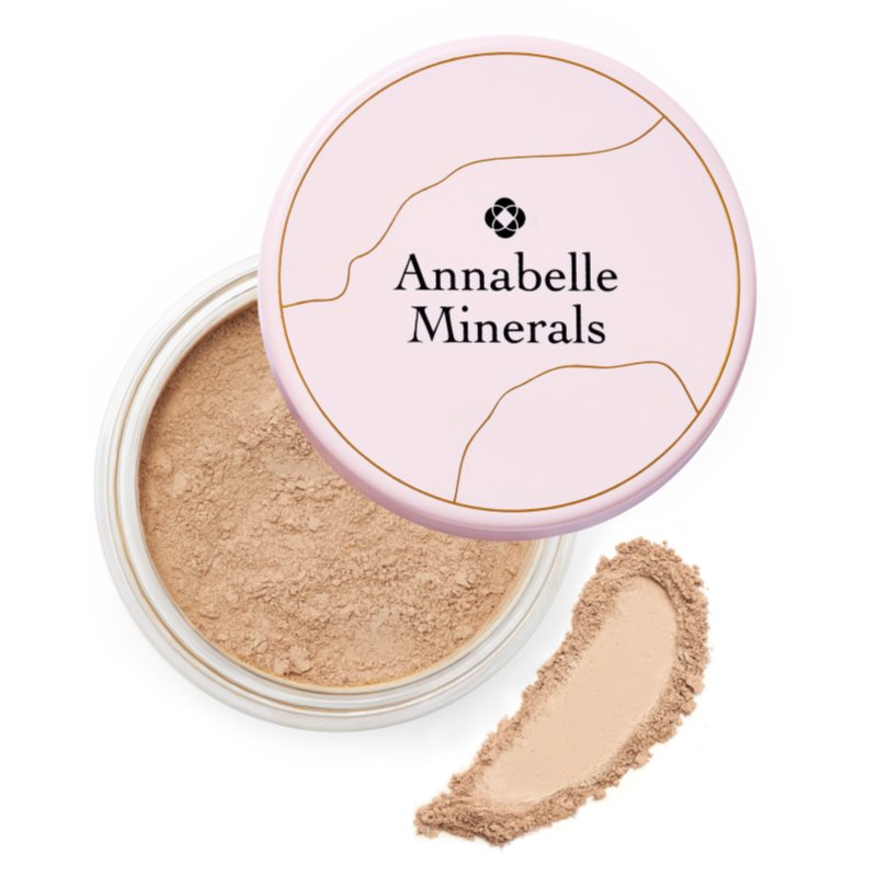 Annabelle Minerals Radiant Mineral Foundation Mineral Powder Foundation With A Brightening Effect Shade Pure Light 4 G