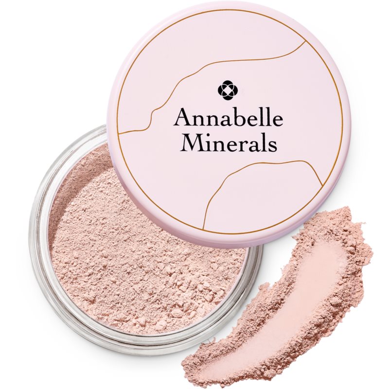 Annabelle Minerals Radiant Mineral Foundation Mineral Powder Foundation With A Brightening Effect Shade Natural Light 4 G