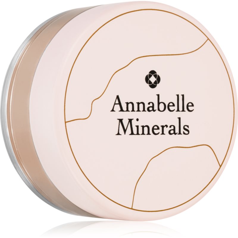 Annabelle Minerals Matte Mineral Foundation ásványi púderes make - up matt hatásért árnyalat Natural Light 4 g