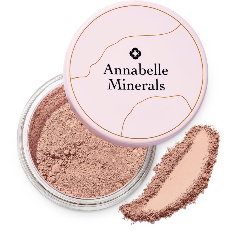 Annabelle Minerals Matte Mineral Foundation Mineral Powder Foundation For A Matt Look Shade Golden Medium 4 G