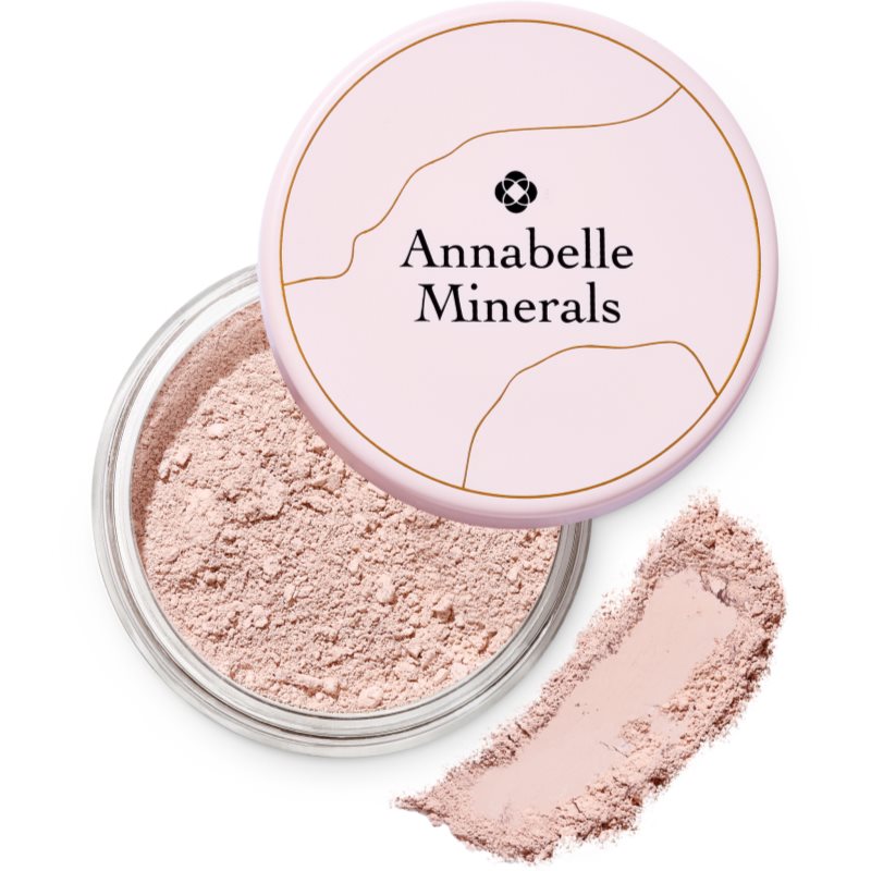 Annabelle Minerals Coverage Mineral Foundation Mineral Powder Foundation For The Perfect Look Shade Natural Fair 4 G