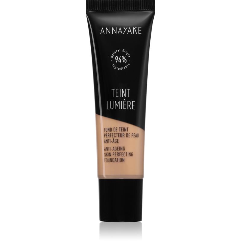 Annayake Teint Lumiere Anti-Ageing Skin Perfecting Foundation Anti-Aging Make up mit aufhellender Wirkung Farbton 25 dark beige 30 ml