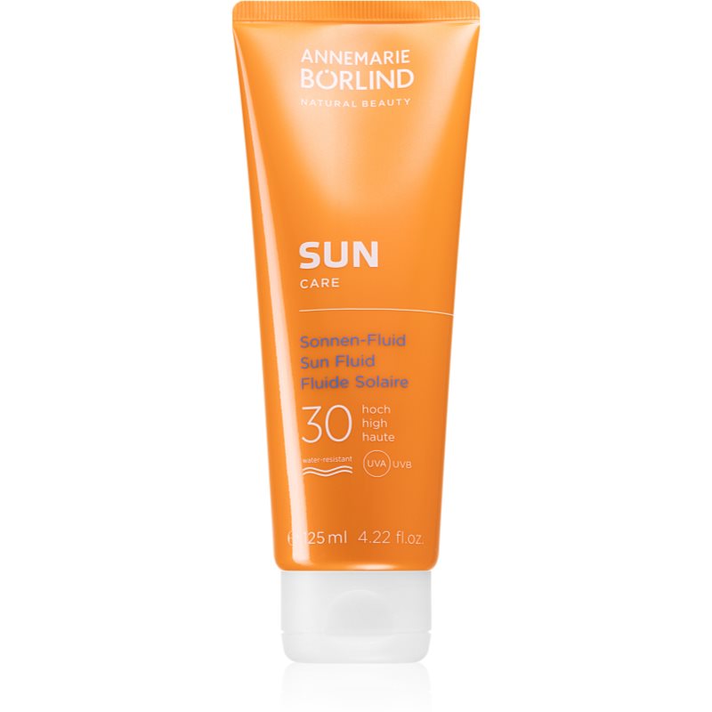 ANNEMARIE BÖRLIND SUN CARE bőrvédő folyadék napozáshoz SPF 30 125 ml