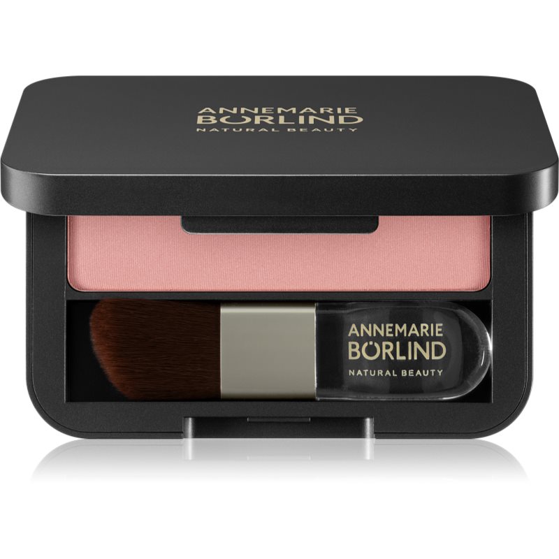 

Annemarie Börlind Powder Rouge пудрові рум'яна з дзеркальцем та аплікатором відтінок Rose Delight
