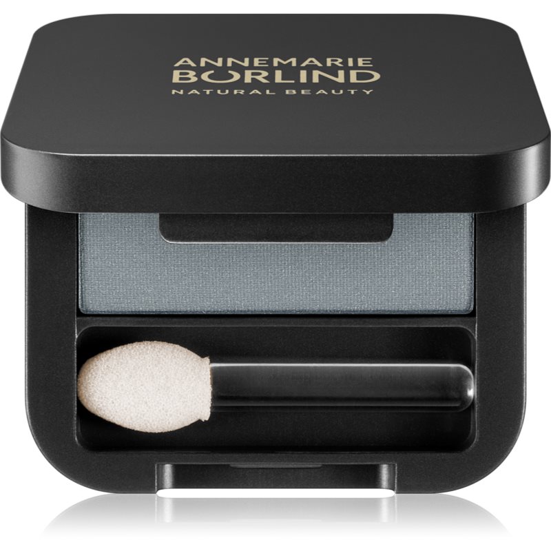 

ANNEMARIE BÖRLIND Powder Eye Shadow стійкі тіні для повік зі щіточкою відтінок Grey Blue