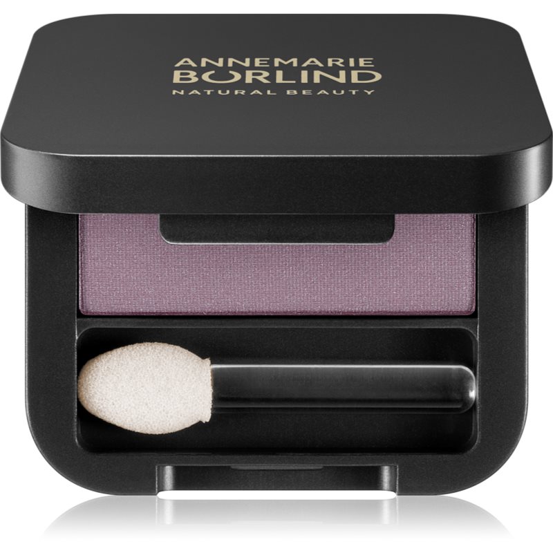 

Annemarie Börlind Powder Eye Shadow стійкі тіні для повік зі щіточкою відтінок Dark Plum