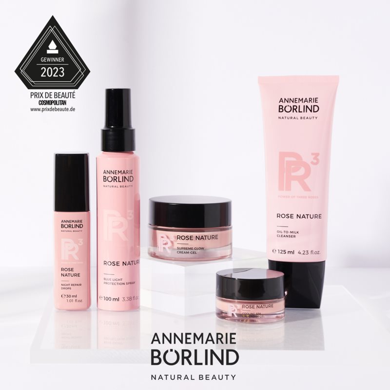 ANNEMARIE BÖRLIND Rose Nature Digital De-Stress очищуюча олійка для обличчя 125 мл