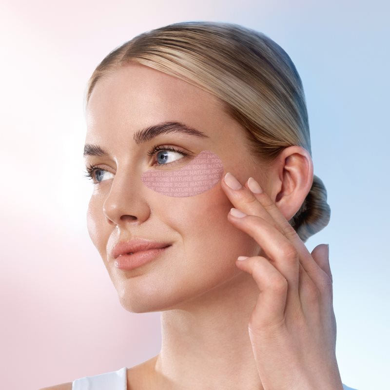 ANNEMARIE BÖRLIND Rose Nature Eyepads маска для шкіри навколо очей проти набряків та темних кіл 6x2 кс