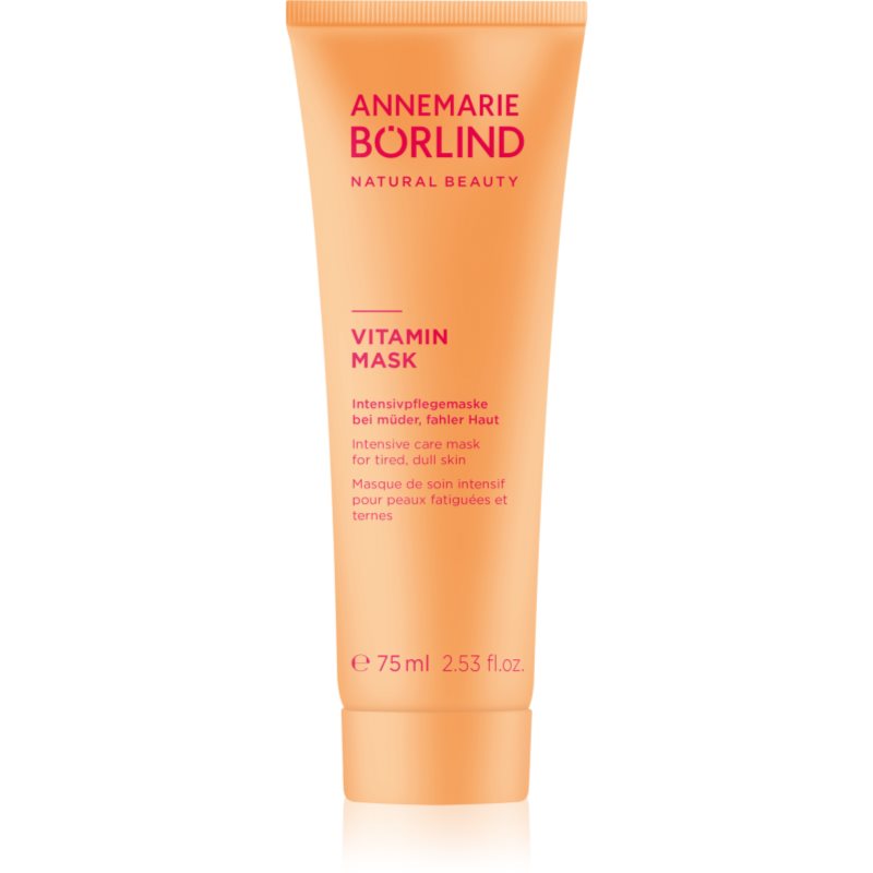 ANNEMARIE BÖRLIND BEAUTY MASKS maseczka nawilżająca i rozświetlająca z witaminami 75 ml
