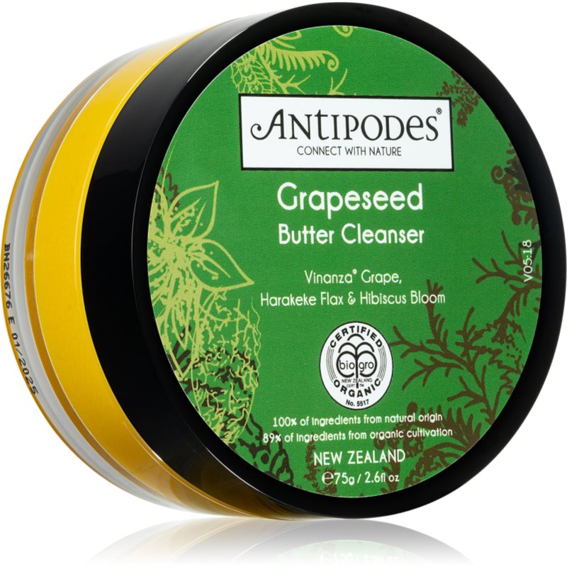Antipodes Grapeseed Butter Cleanser vaj a bőr tökéletes tisztításához 75 g