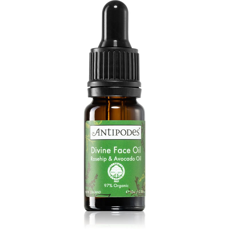 E-shop Antipodes Divine Face Oil Rosehip & Avocado Oil ochranné sérum proti prvním známkám stárnutí pleti 10 ml