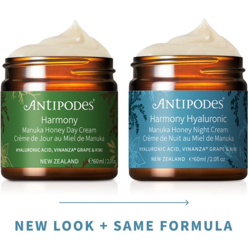 Antipodes Harmony Hyaluronic Manuka Honey Night Cream hidratantna noćna krema 60 ml