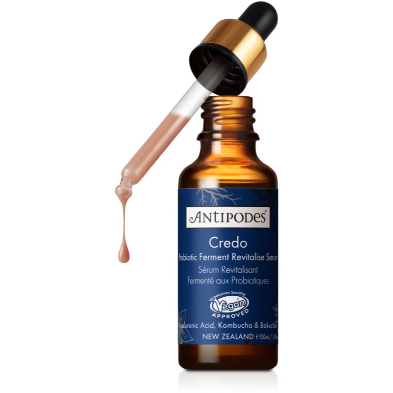 Antipodes Credo Probiotic Ferment Revitalise Serum відновлююча сироватка з пробіотиками 30 мл