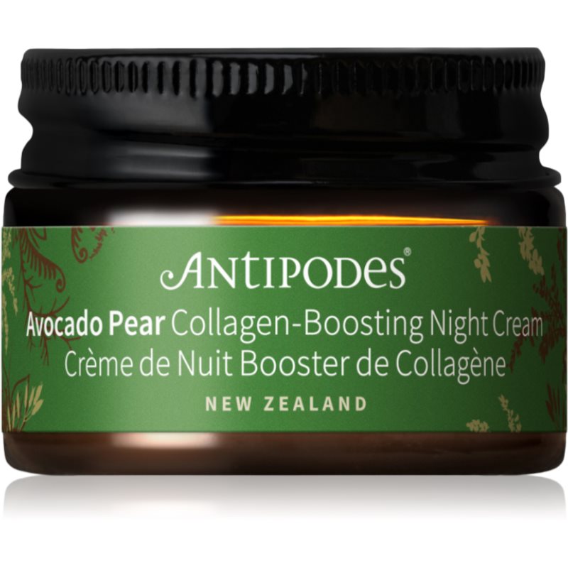 Antipodes Antipodes Avocado Pear Collagen-Boosting Night Cream θρεπτική κρέμα νύχτας για το πρόσωπο 15 ml