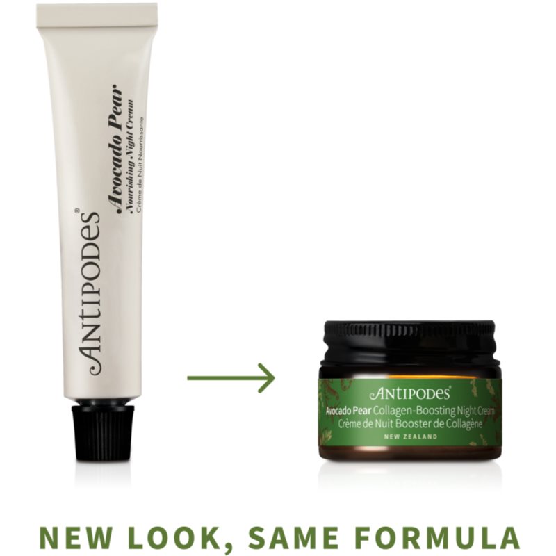 Antipodes Avocado Pear Collagen-Boosting Night Cream noční výživný krém na obličej 15 ml (obrázek 7)