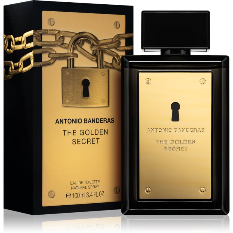 Banderas The Golden Secret Eau De Toilette For Men 100 Ml