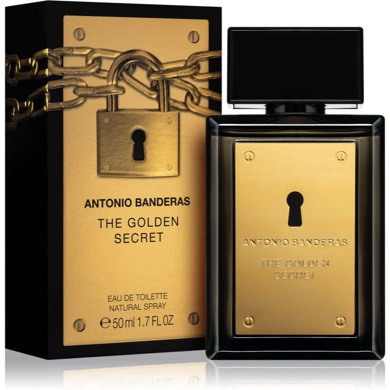 Banderas The Golden Secret Eau De Toilette For Men 50 Ml