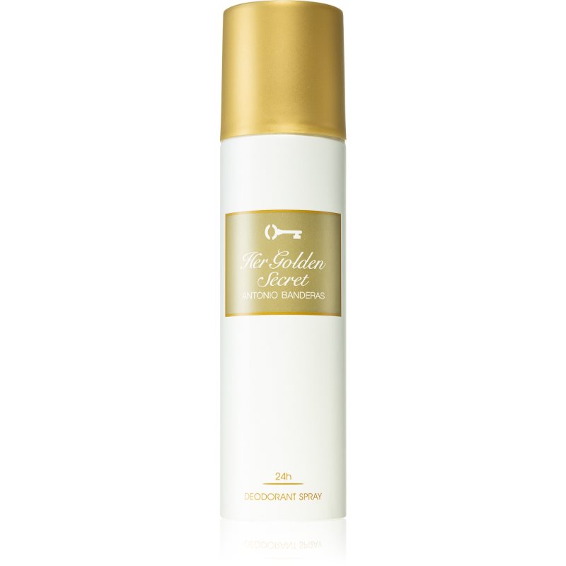 Antonio Banderas Her Golden Secret purškiamasis dezodorantas moterims 150 ml