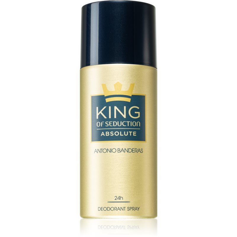 Antonio Banderas King of Seduction Absolute 150 ml dezodorant pre mužov deospray