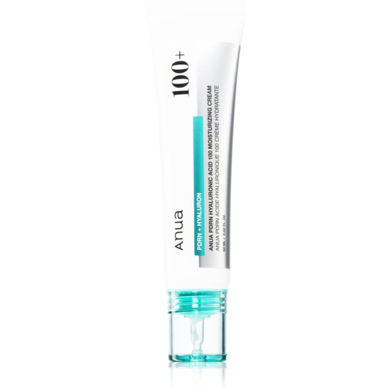 Anua PDRN 100 Hyaluronic Acid Moisturizing Cream hloubkově hydratační krém s kolagenem 60 ml