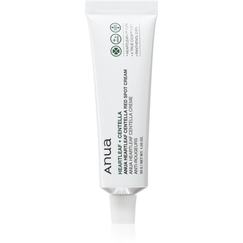 Anua Heartleaf Centella Red Spot Cream lehký hydratační krém se zklidňujícím účinkem 30 g