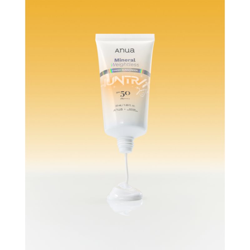 Anua K-Pop Demon Hunters Mineral Weightless Finish Sunscreen ľahký ochranný krém na tvár SPF 50 50 ml (obrázok 3)