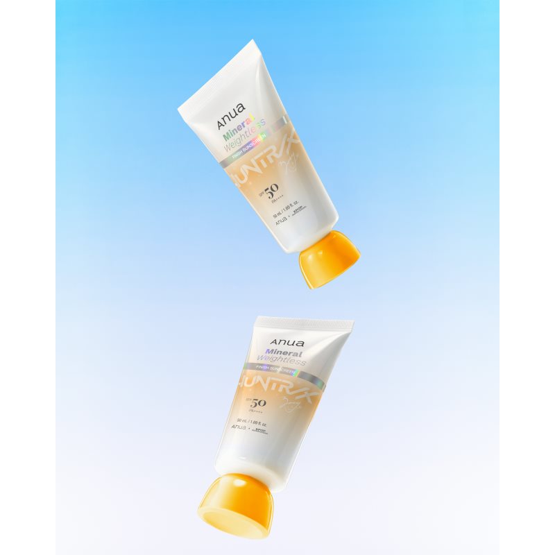 Anua K-Pop Demon Hunters Mineral Weightless Finish Sunscreen ľahký ochranný krém na tvár SPF 50 50 ml (obrázok 7)