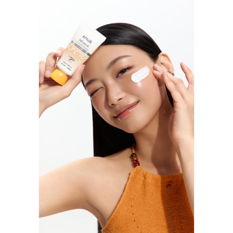 Anua K-Pop Demon Hunters Mineral Weightless Finish Sunscreen ľahký ochranný krém na tvár SPF 50 50 ml (obrázok 8)
